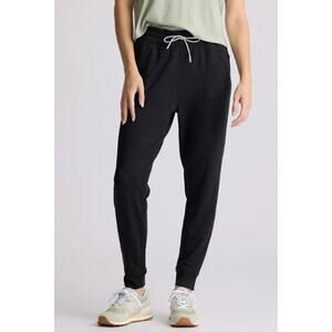 Free Fly Women's Bamboo Lightweight Fleece Joggers Heathered Black Size Medium